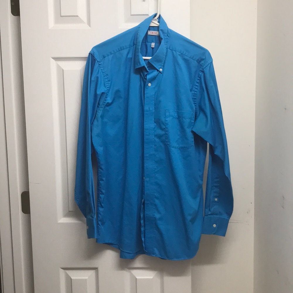 Izod Regular Fit Dress Shirt. Size 16.5